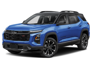 Blue Chevrolet Equinox RS