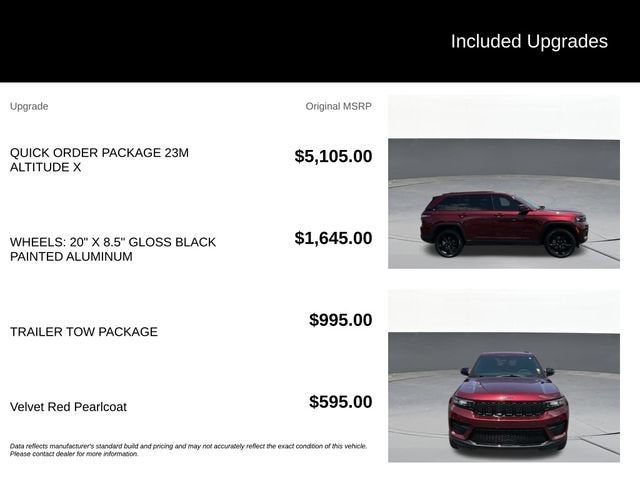 2025 Jeep Grand Cherokee Altitude X 4x4