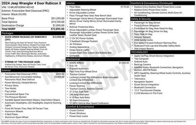 2024 Jeep Wrangler 4-Door Recon 4x4