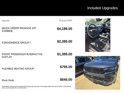 2022 Jeep Wagoneer Series III Carbide 4x4