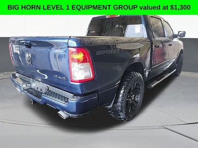 2021 RAM 1500 Lone Star Crew Cab 4x4 5'7" Box