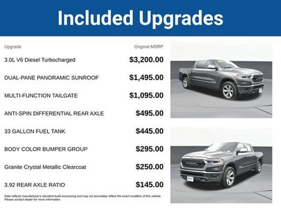 2022 RAM 1500 Limited Crew Cab 4x4 5'7" Box