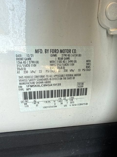 2022 Ford Explorer King Ranch