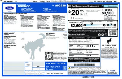 2025 Ford Bronco Base