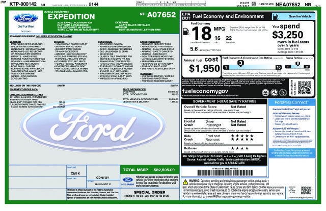2022 Ford Expedition Platinum
