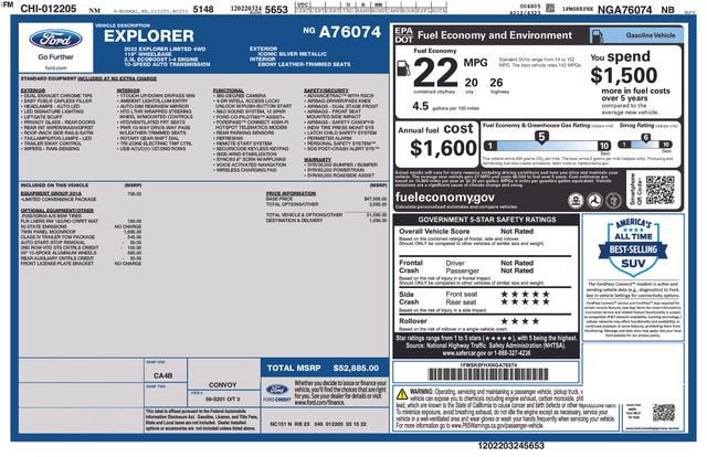 2022 Ford Explorer Limited