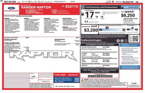 2024 Ford Ranger Raptor