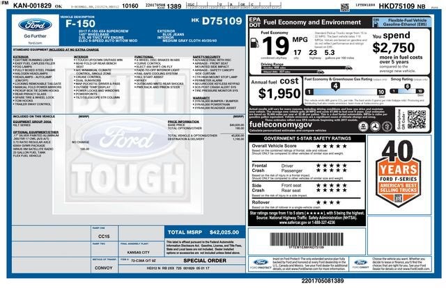 2017 Ford F-150 XLT