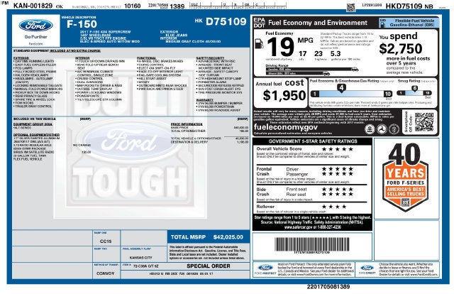2017 Ford F-150 XLT