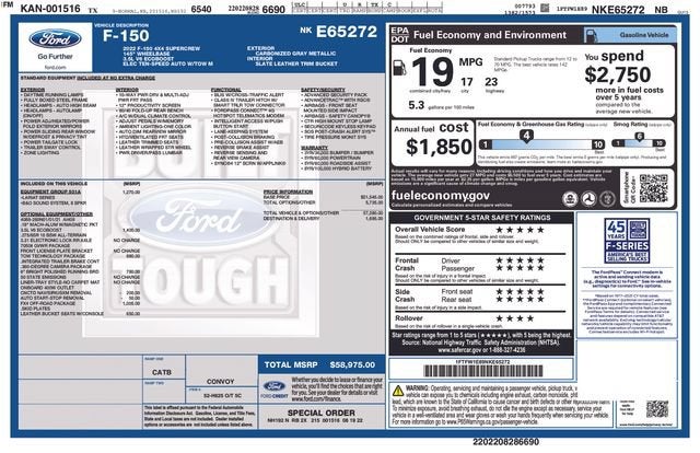 2022 Ford F-150 LARIAT