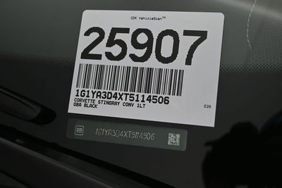 2026 Chevrolet Corvette Stingray 1LT