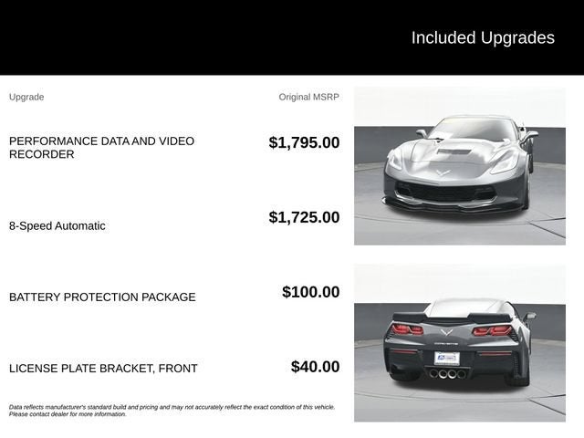 2017 Chevrolet Corvette Grand Sport Grand Sport 1LT