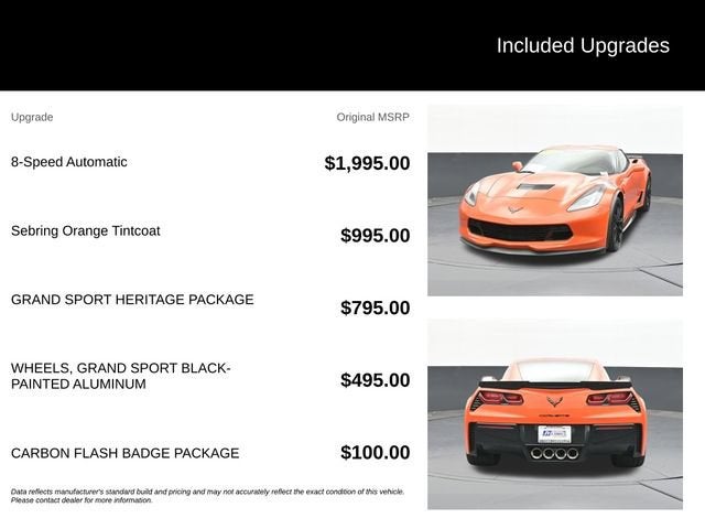 2019 Chevrolet Corvette Grand Sport Grand Sport 1LT