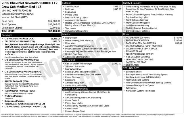 2025 Chevrolet Silverado 2500 HD LTZ