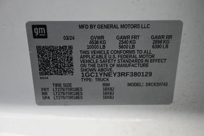 2024 Chevrolet Silverado 2500 HD LT