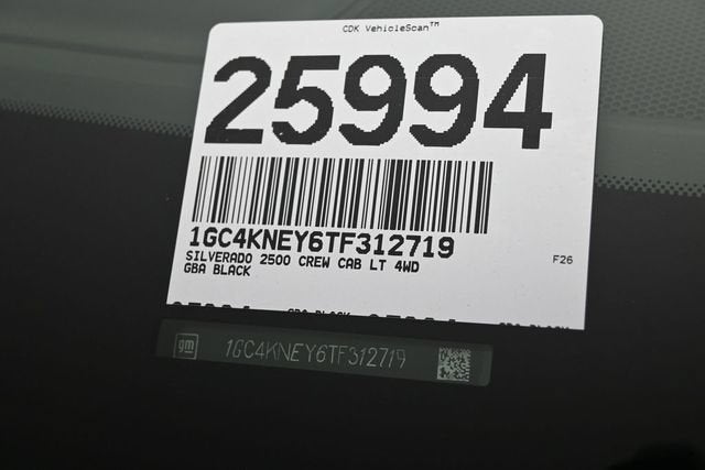 2026 Chevrolet Silverado 2500 HD LT
