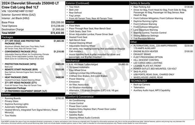 2024 Chevrolet Silverado 2500 HD LT