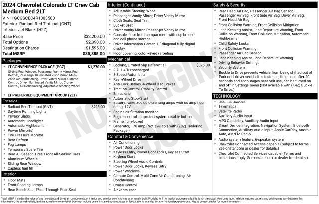 2024 Chevrolet Colorado LT