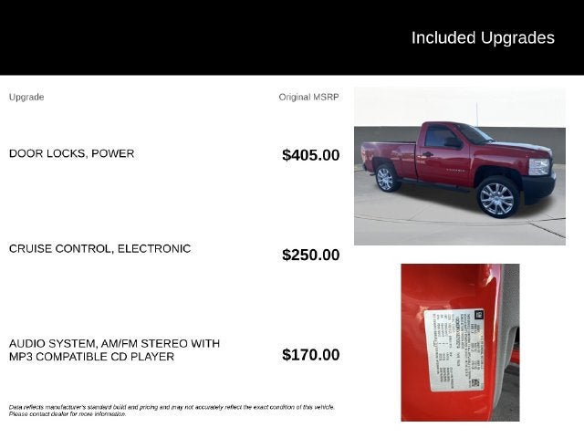 2011 Chevrolet Silverado 1500 Work Truck