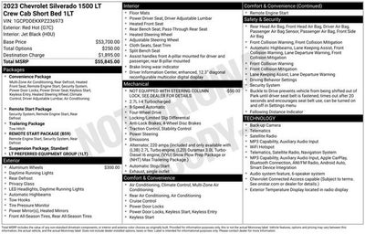 2023 Chevrolet Silverado 1500 LT