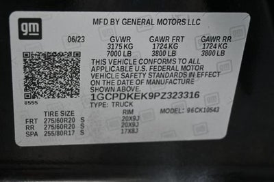 2023 Chevrolet Silverado 1500 LT (2FL)