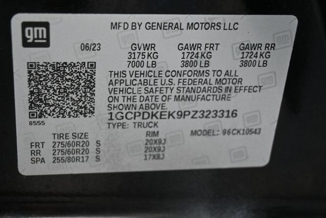 2023 Chevrolet Silverado 1500 LT (2FL)
