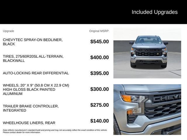 2025 Chevrolet Silverado 1500 Custom
