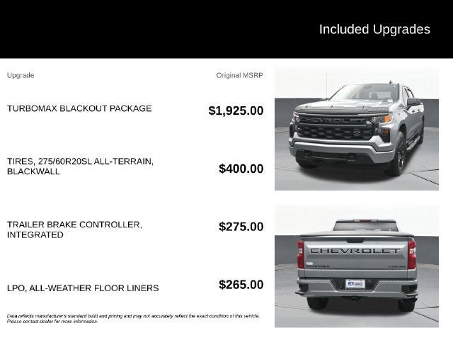 2026 Chevrolet Silverado 1500 Custom