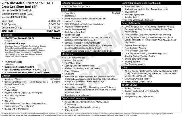 2025 Chevrolet Silverado 1500 RST