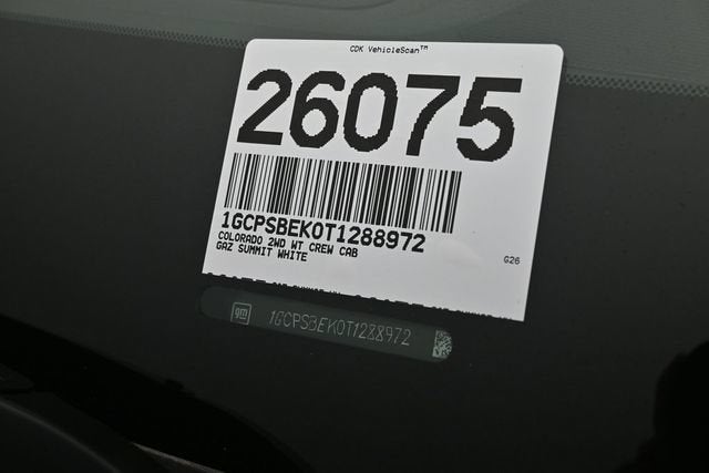 2026 Chevrolet Colorado WT