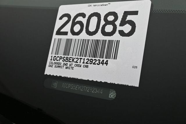 2026 Chevrolet Colorado WT