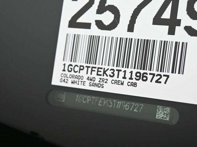 2026 Chevrolet Colorado ZR2