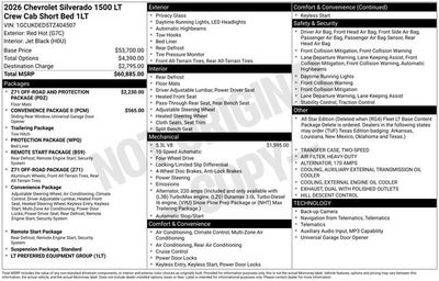 2026 Chevrolet Silverado 1500 LT