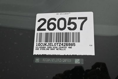2026 Chevrolet Silverado 1500 High Country
