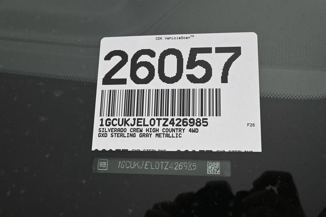 2026 Chevrolet Silverado 1500 High Country