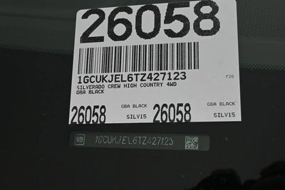 2026 Chevrolet Silverado 1500 High Country
