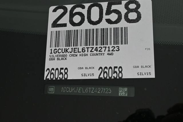 2026 Chevrolet Silverado 1500 High Country