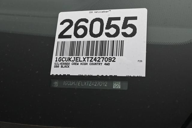 2026 Chevrolet Silverado 1500 High Country