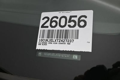 2026 Chevrolet Silverado 1500 High Country