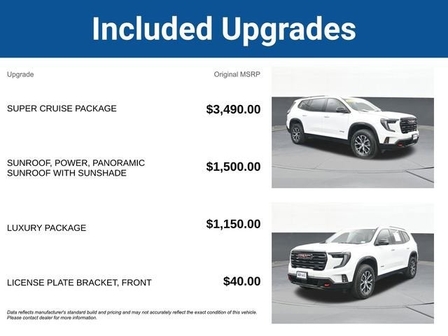 2024 GMC Acadia AT4