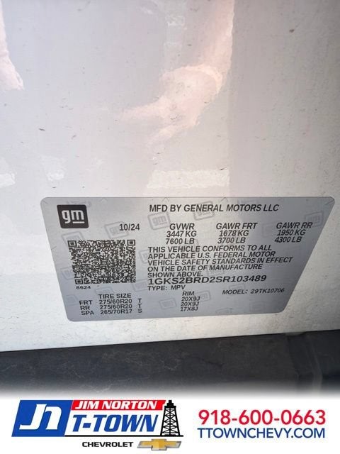 2025 GMC Yukon Elevation