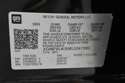 2024 Chevrolet Traverse RS