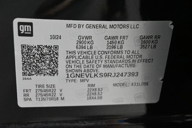 2024 Chevrolet Traverse RS