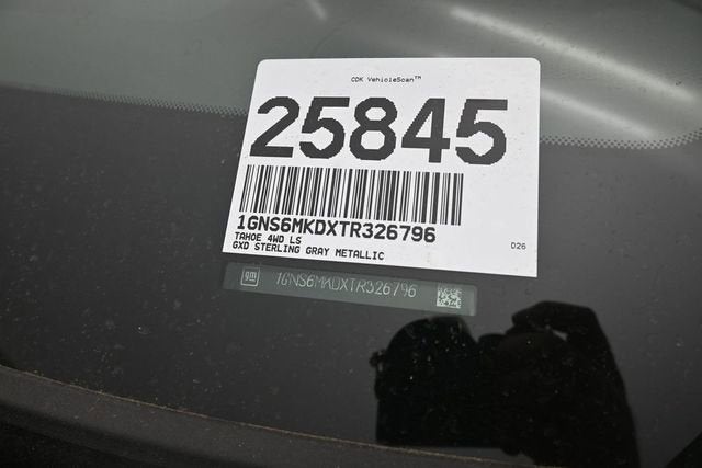 2026 Chevrolet Tahoe LS