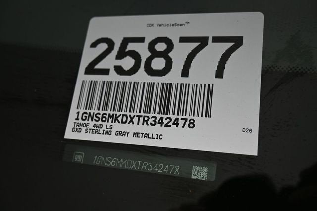 2026 Chevrolet Tahoe LS