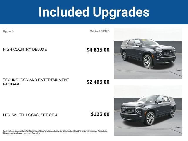 2025 Chevrolet Tahoe High Country