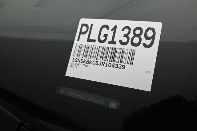 2018 Chevrolet Tahoe LT