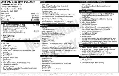 2024 GMC Sierra 2500 HD SLE