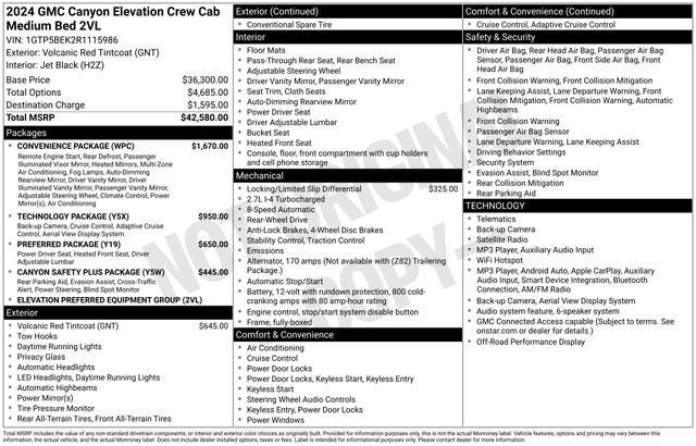 2024 GMC Canyon Elevation