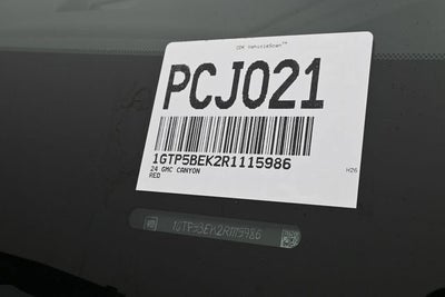 2024 GMC Canyon Elevation